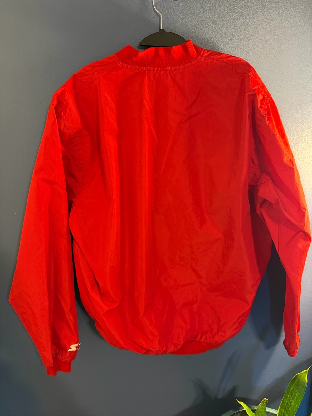 STARTER Cincinnati Reds Jacket with Ribbed Trim Large - Picture 4 of 5